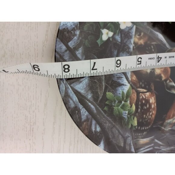 Vintage 1996 Safe and Sound Woodland Innocence Deer Collector Plate Kevin Daniel - Picture 6 of 6